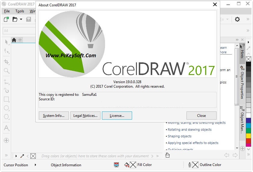 cara mendapatkan serial number corel draw x7 portable